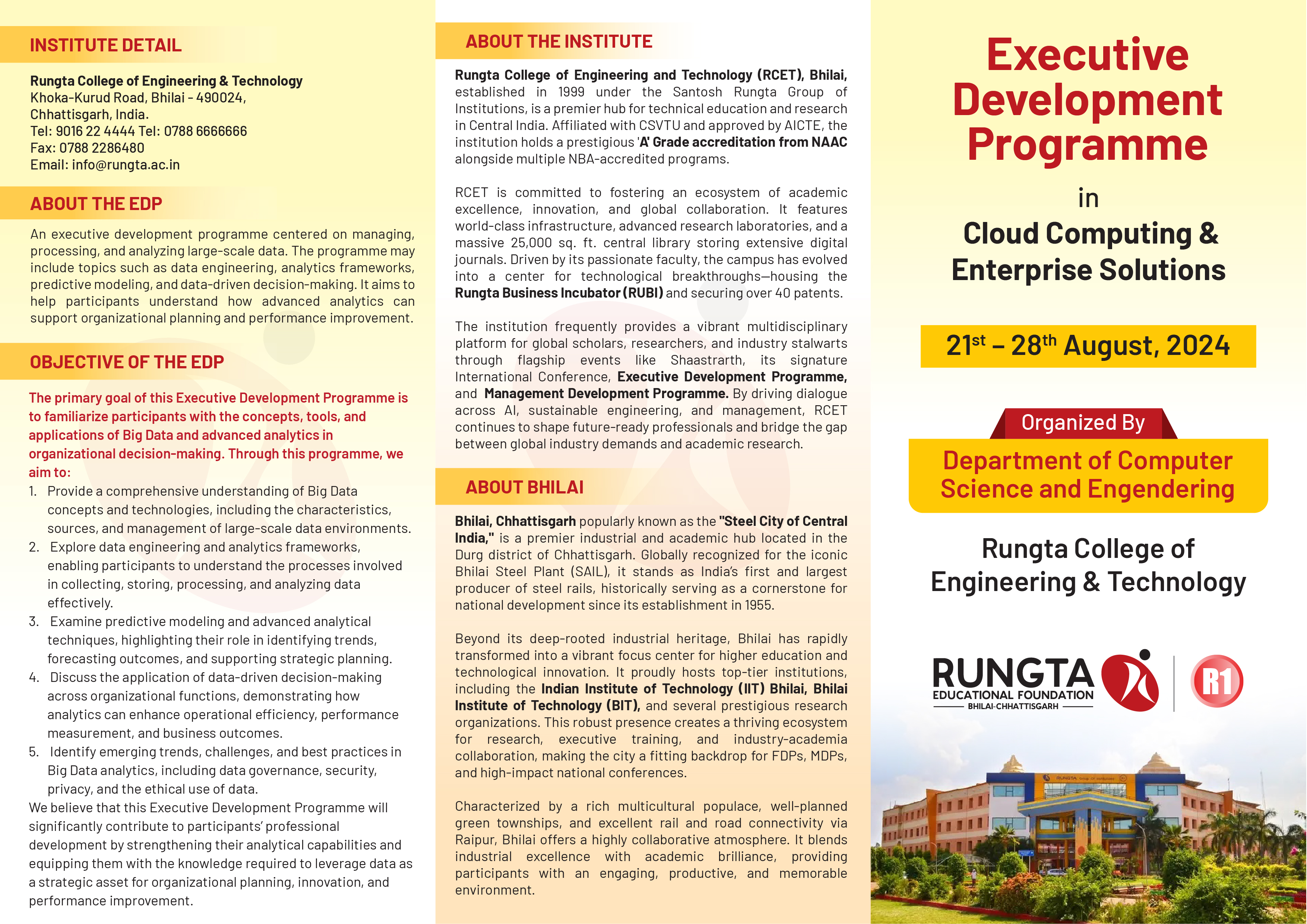 Executive Development Program in Cloud Computing & Enterprise Solutions